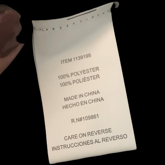 EMANUEL GERALDO Oversized Scarf Unisex O/S Black White Scarves Speckled - Picture 5 of 7